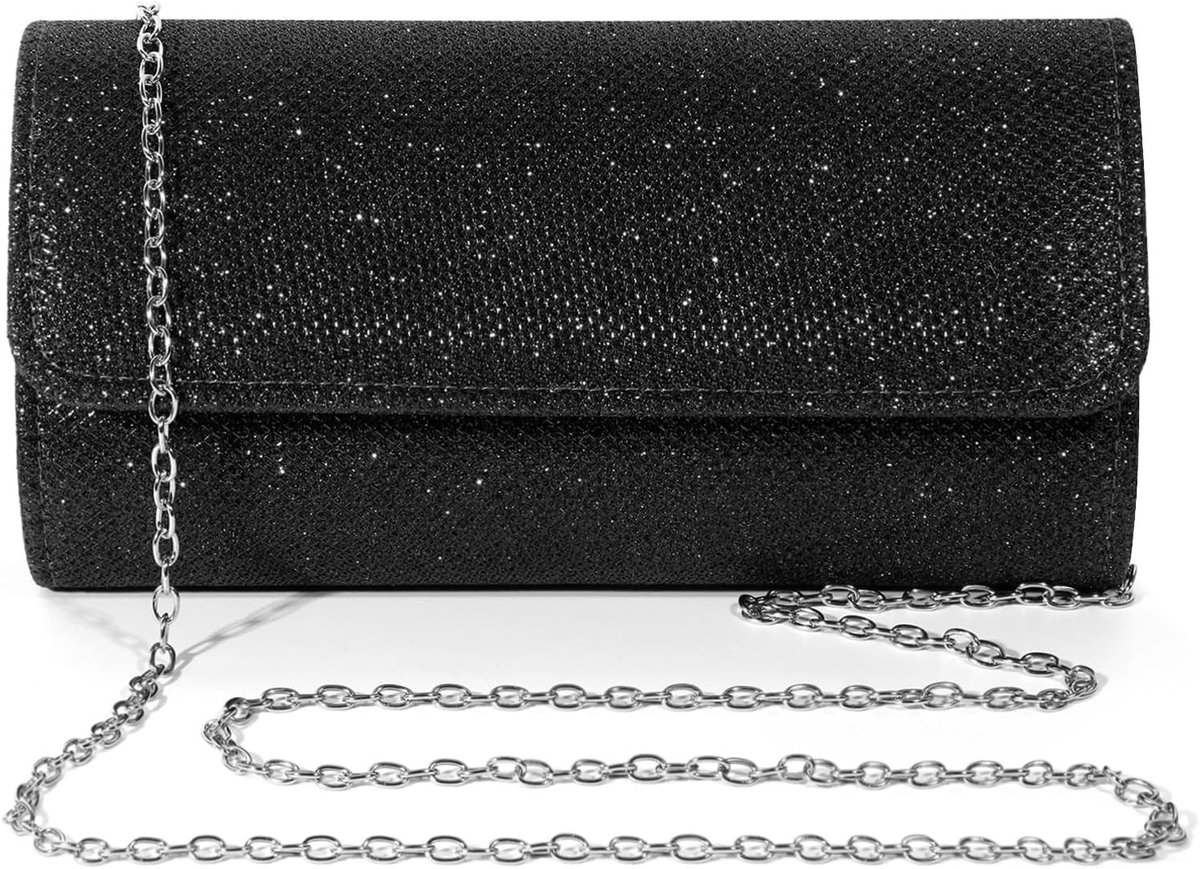 Elegante Clutch Bag voor Avondjes Uit - Handtas met Afneembare Schouderband voor Bruiloften en Feestjes