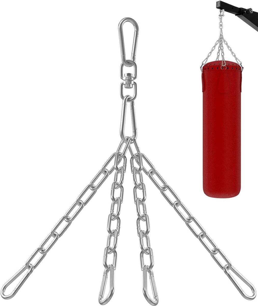 Thijox - Stevige Boxing Kick Boxing Muay Thai Tas Hanger - Massief Staal met Poedercoating - Duurzaam en Corrosiebestendig - Voor Alle Weersomstandigh