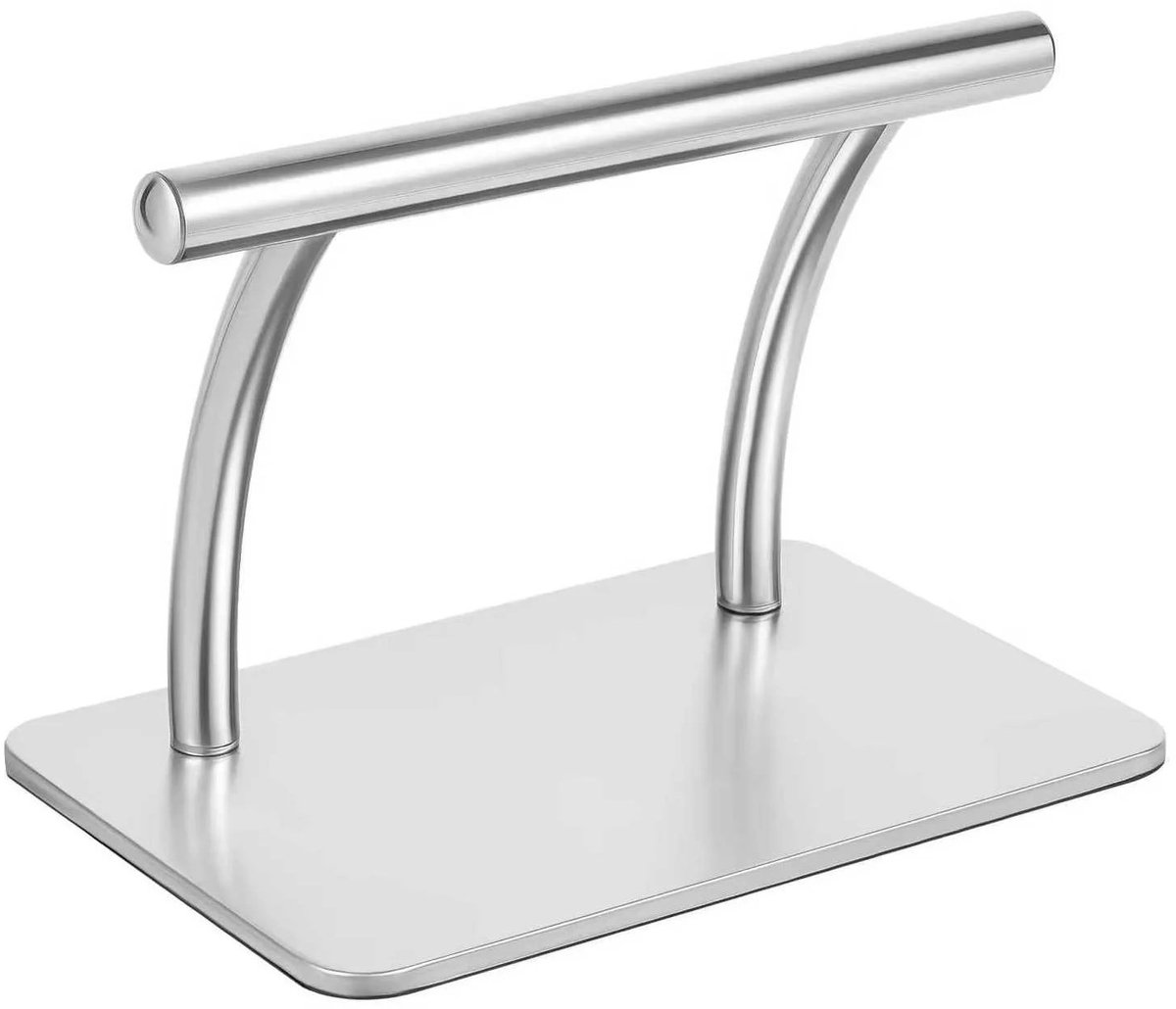 Dailygoods Rvs Kapper Stoel Pedaal Kapper Salon Stoel Mount Voetsteun Kappers Voetenbank voor Kappers 29.5*19*20.5cm