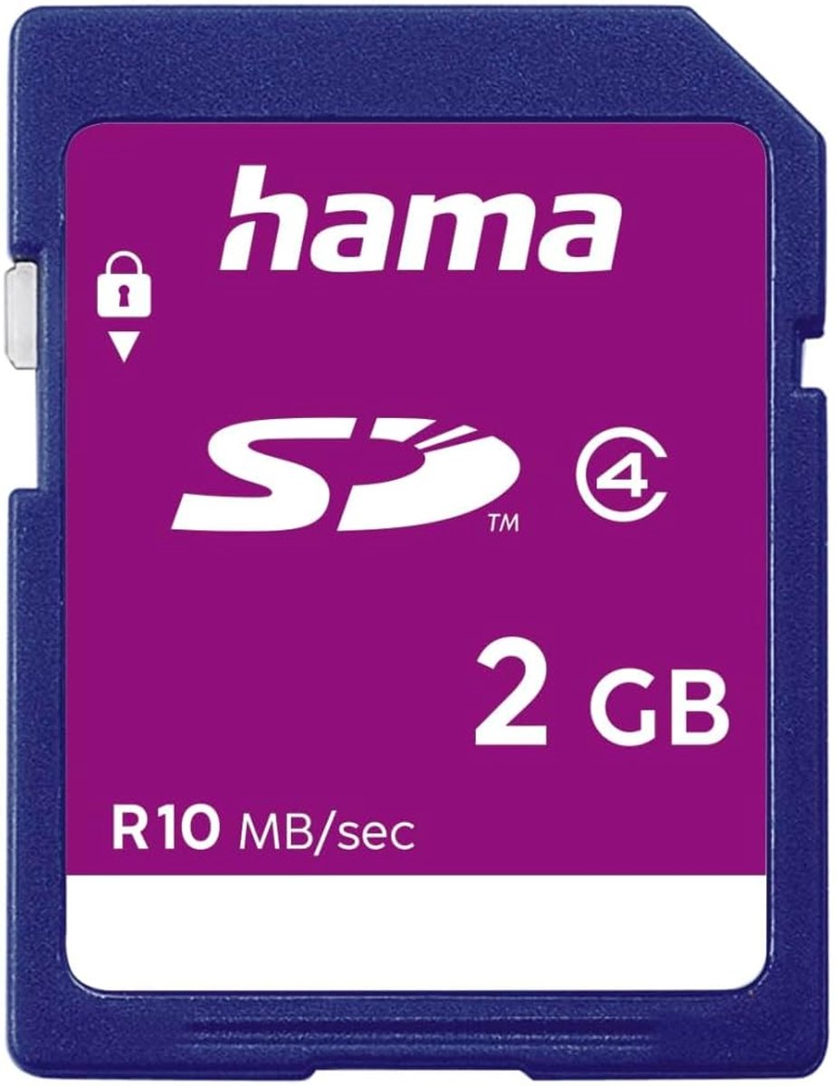 SnelShoppen - Geheugenkaart 2 GB SD Kaart Klasse 4