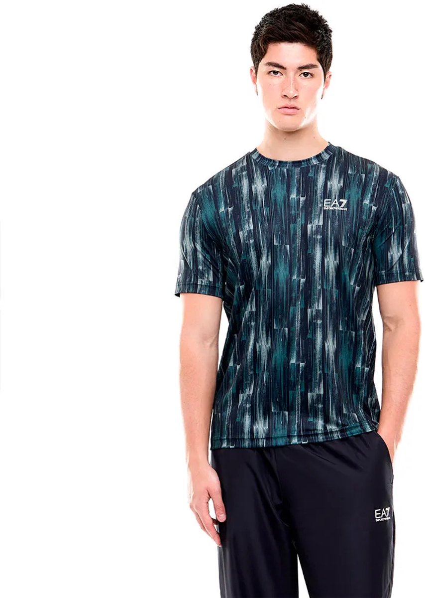 Ea7 Emporio Armani 7m002496_af22175 T-shirt Met Korte Mouwen Blauw L Man