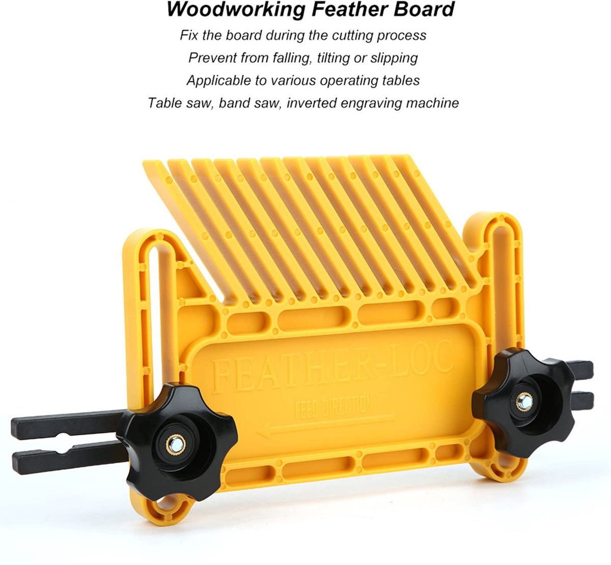 Dailygoods - Houtbewerking Featherboard Set, 2 Stuks