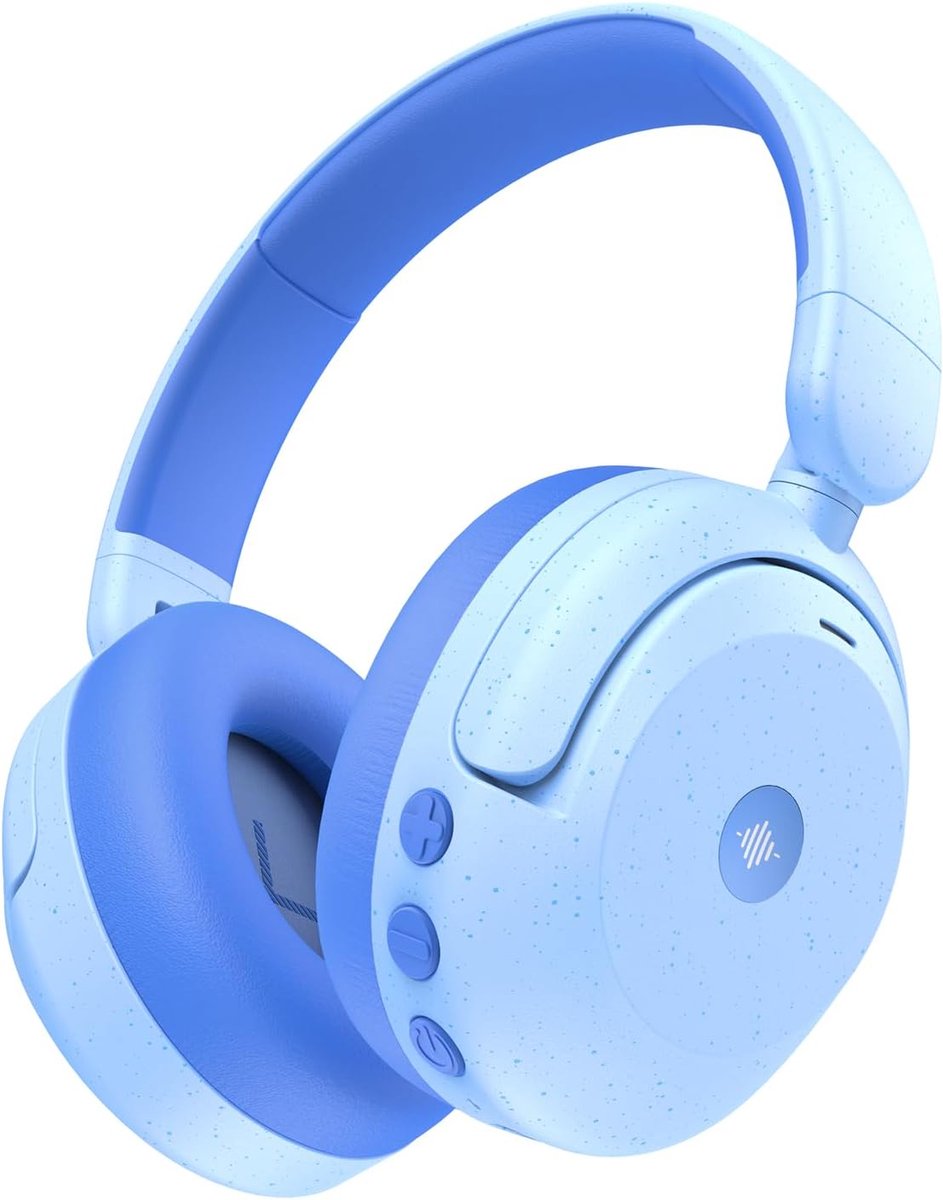 Thijox - Kids Hoofdtelefoon met Ruisonderdrukking, Bluetooth 5.4, 60 Uur Speeltijd, 80 dBA Veilig Volume, Comfortabele Pasvorm, AUX Kabel, Bekroonde K