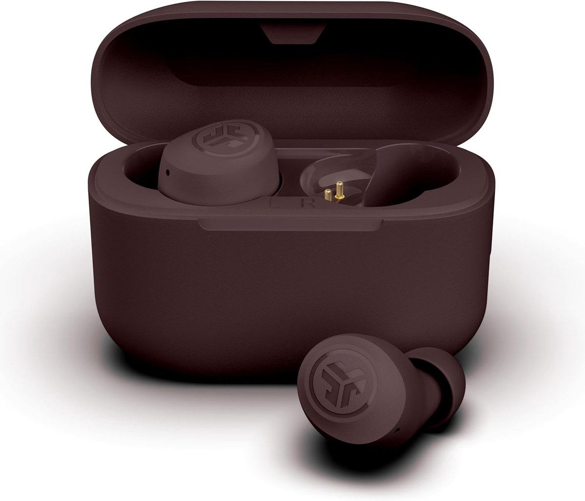 Thijox - Draadloze Oordopjes met Bluetooth, 35+ Uur Speeltijd, Compacte Pasvorm, Oplaadstation, Microfoon, JLab App, Ideaal voor Sport en Reizen