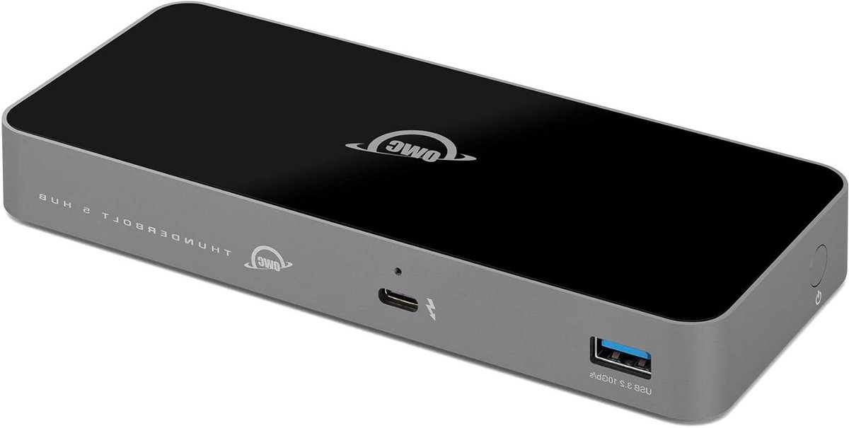 Thunderbolt Hub - USB C Adapter - Productiviteit Vergroten - Tot 3x Snellere Bandbreedte - 140W Laden - Zilver