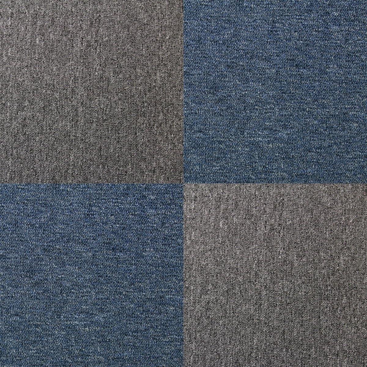 Tapijttegels - Vloerbedekking tegels - Ruimtes Inrichten - Makkelijk te leggen - 10m2 - Bl