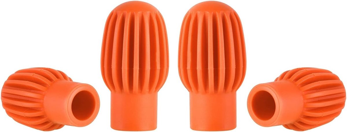 4 Stuks Drum Demper Silicone Drumstick voor Stille Oefening en Vervangaccessoires, Geschikt voor Drummers en Geluidsreductie