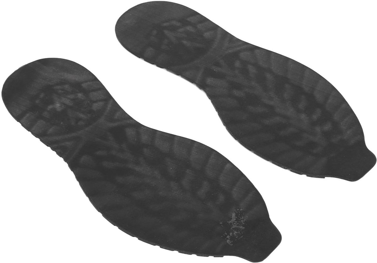Dailygoods- Schoenzoolreparatierubber Antislip - Snijbaar - Doe-het-zelf - Leren Schoenen - Elastisch - Zwart 41-44 - Schoenreparatie