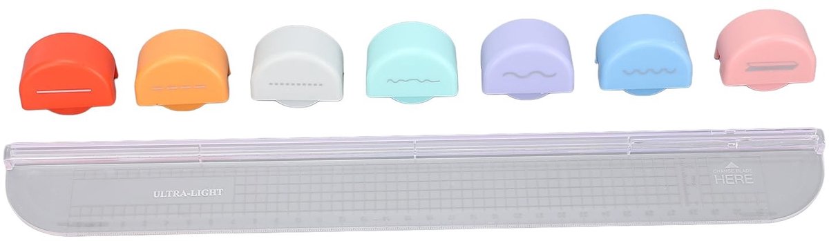 Dailygoods - 7 In 1 Papieren Snijder en Trimmer Gereedschap