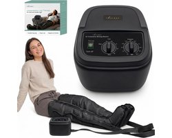 Thijox - Edicare Persotherapie voor Thuis - Vermoeide Benen en Voeten, 6 Ventielen, Bevorderde Doorbloeding, Lymfedrainage, Professioneel Effect, Eenv