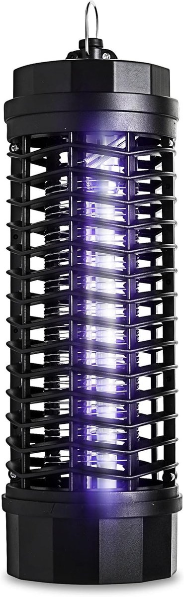 Thijox - Vlieginsecten Beschermlamp 11W - UV Insectenvanger Zwart - Veilig voor Mens en Huisdier - Geschikt voor Tuin, Keuken en Camping