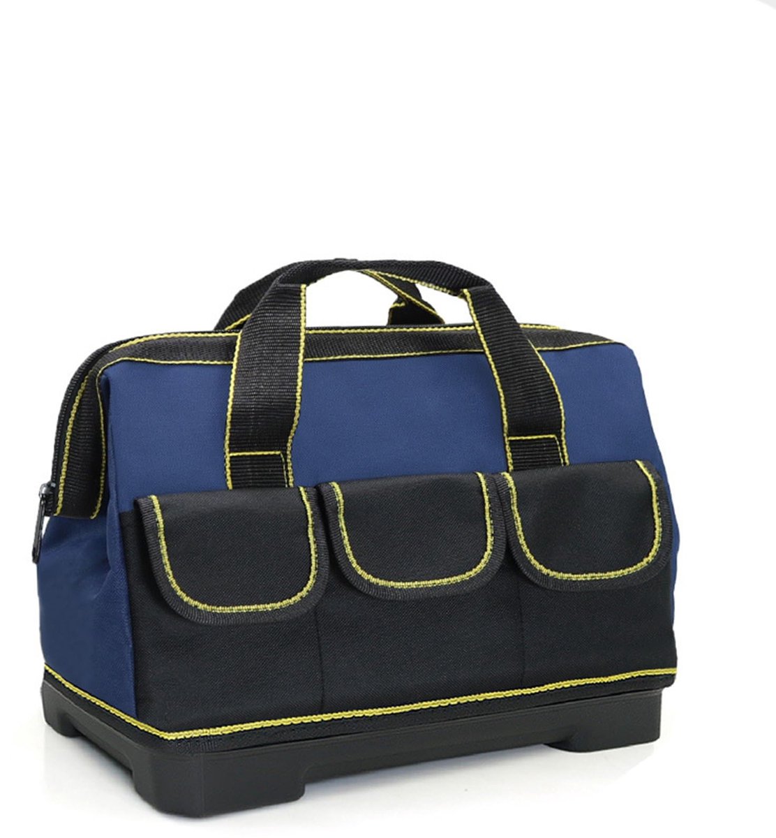 Dailygoods - Electrician Bag - Multi-Pocket Tool Bag - Duurzaam en Waterdicht - Blauw - Gereedschapsriem - Ideaal voor Technici en Electriciens - 17 C...