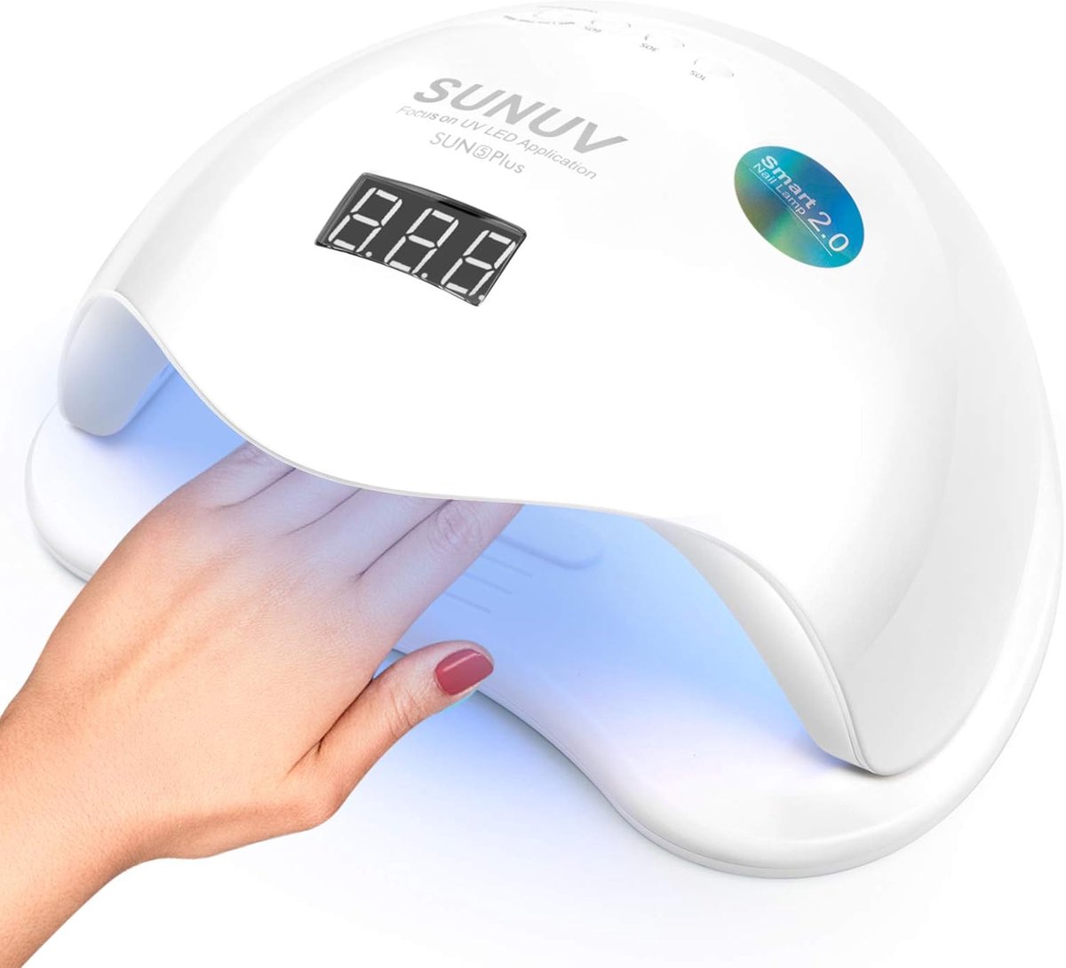 Professionele UV LED Nagellamp voor Gel Nagels met Sensor en 4 Timerinstellingen