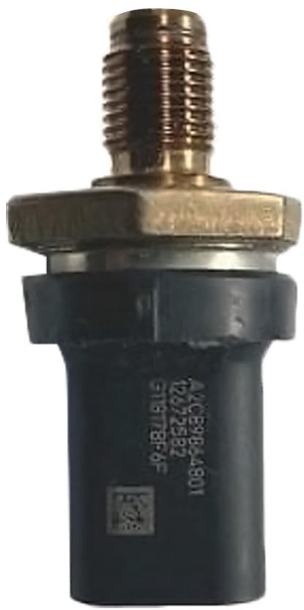 Dailygoods- Brandstofdruksensor - Compatibel met Opel/Vauxhall - Kunststof/Metaal - Onderdeelnummer 12672582 - Zwart/Bruin - Geschikt voor Astra/Insignia/Mokka - Brandstofsensor