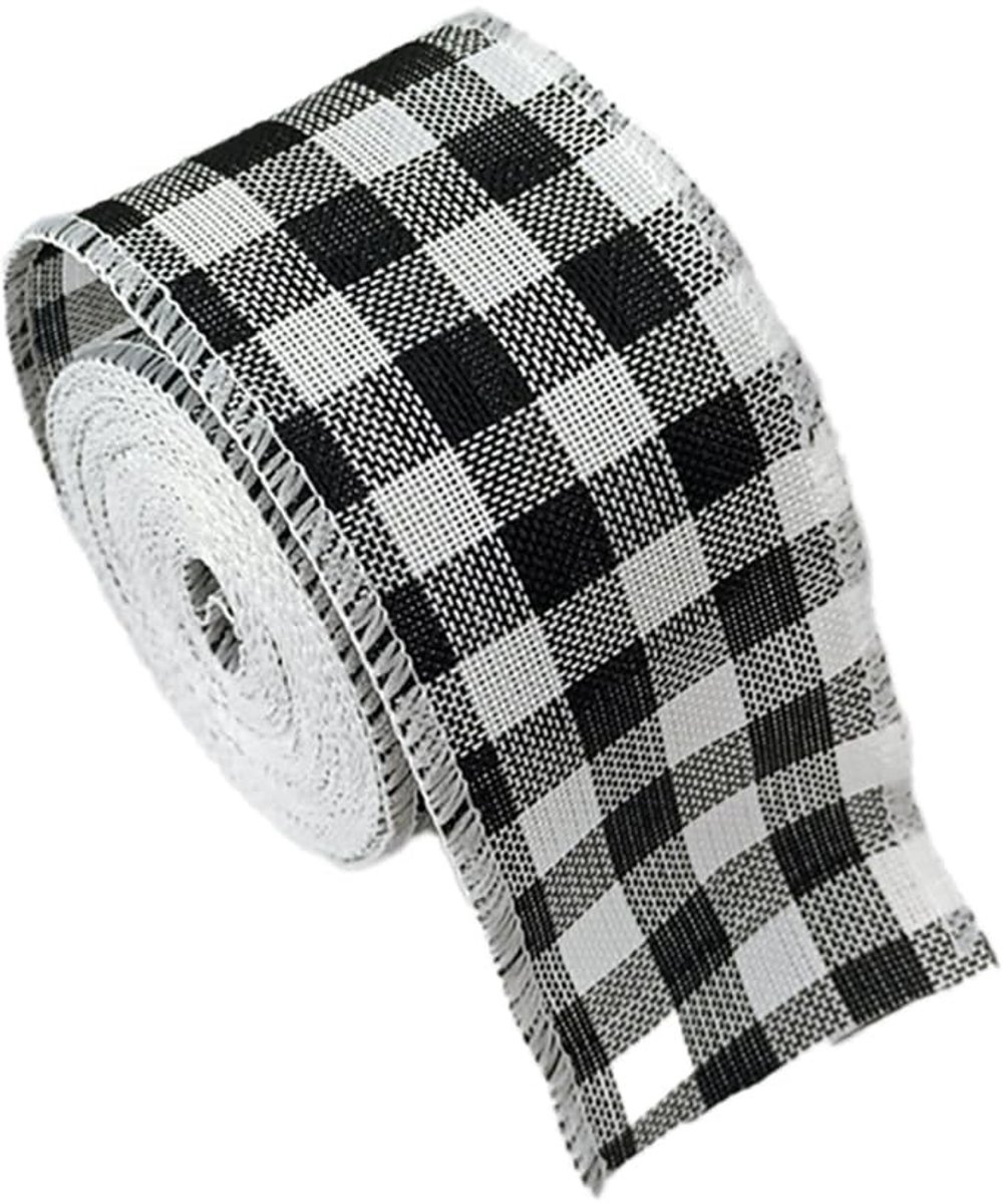 Dailygoods- Jute Lint 4 cm x 6 m - Cadeaulint - Kerstlint - Geschenkverpakking - Knutselen - 15 Stijlen Beschikbaar