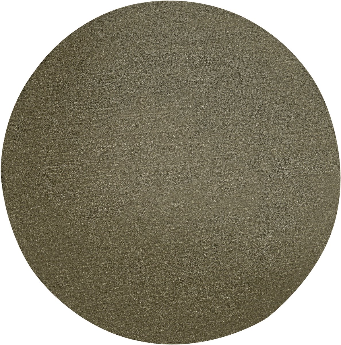 VASCO - Vloerkleed - Olijfgroen - 140 x 140 cm - Wol