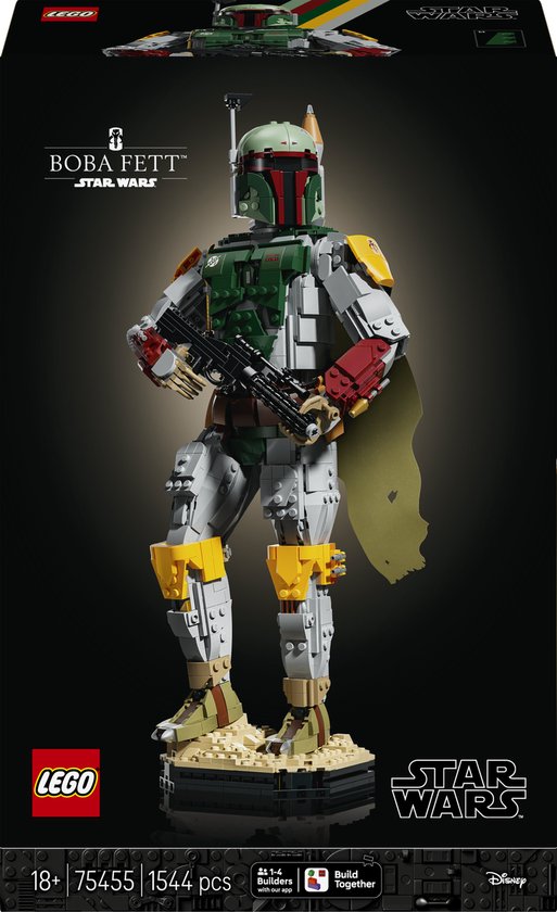 LEGO Star Wars Boba Fett Kit de construction pour adultes et décoration 75455