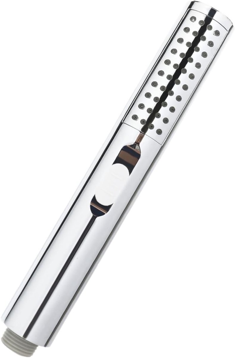 Handdouche - Douchekop - Waterbesparend Douchen - Twee Straalmodi - 23 x 127 cm - Zilver