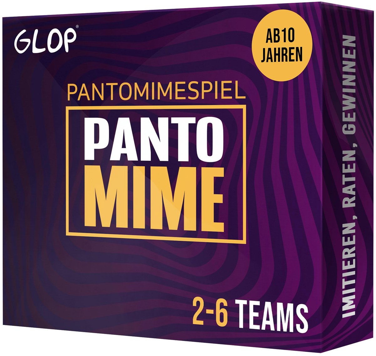 Thijox - Glop Pantomime, bordspel voor kinderen en volwassenen, gezelschapsspel voor het hele gezin, familiespelletjes, magische momenten, spelletjes