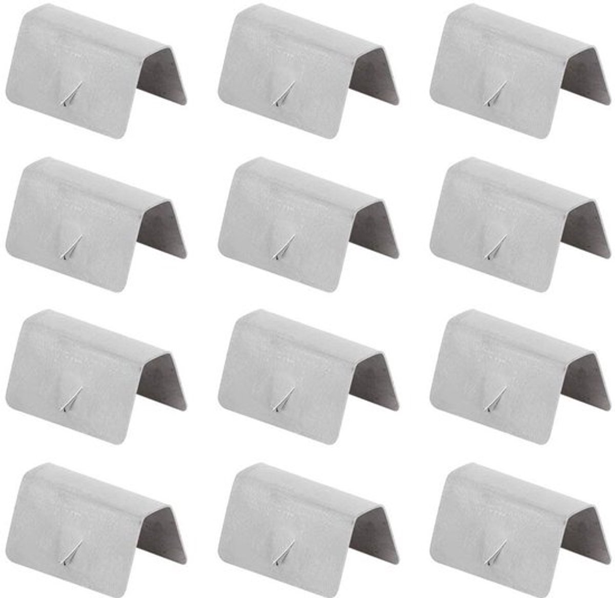 Deflectoren 12 Stuks - Bevestigingsclips - Roestvrij Staal - Wind/Regendeflector - Geschikt voor HEKO G3 - Verhoogt Rijveiligheid - Kanaalclips