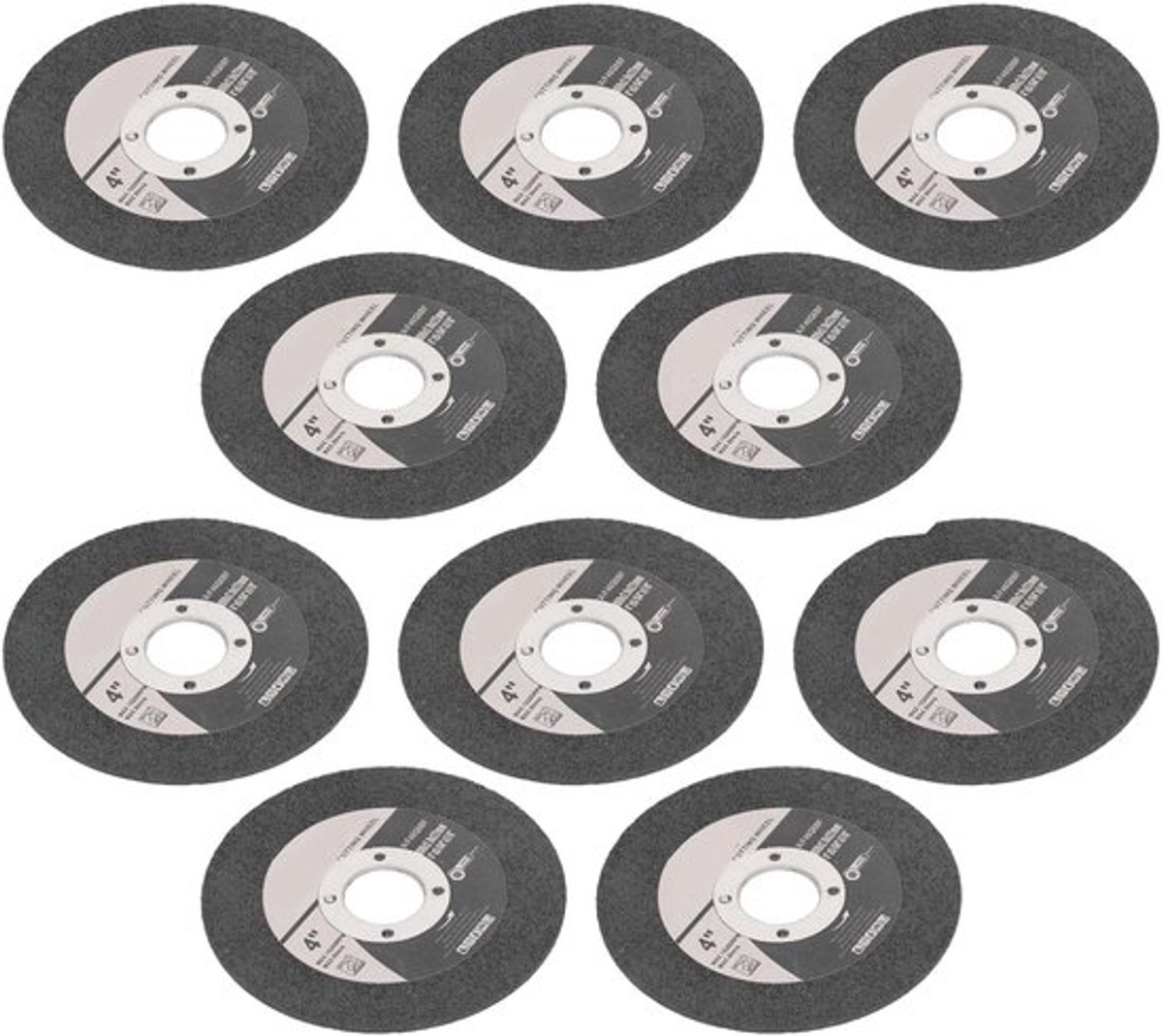 Slijpschijven 100 mm - 20 Stuks - Snijwielen voor Metaal/Glasvezel - Siliciumcarbide - Slijt- en slagvast - Hoge gladheid