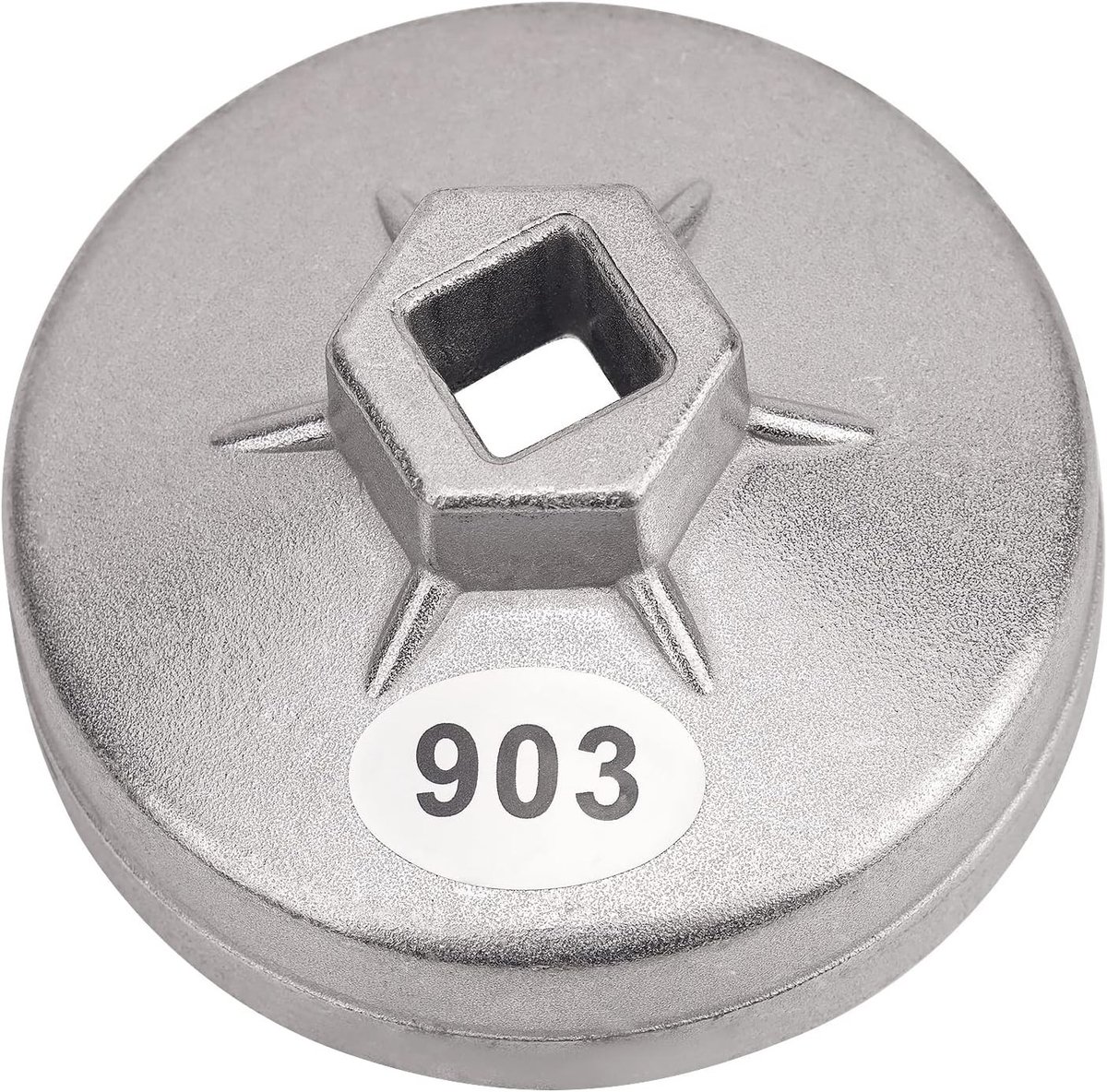 74mm 14-fluiten oliefilter demontage gereedschap voor 1/2 vierkante moeren en oliefilter sleutel