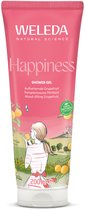 WELEDA Aroma Shower Happiness - Douchegel - Opwekkende geur - Grapefruit & Mandarijn - Behoudt De Natuurlijke Vochtbalans Van Je Huid - 100% Natuurlijke Ingrediënten - 200ml