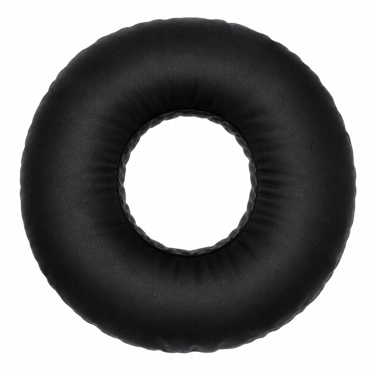 Oorkussen met Gat - Piercing Kussen - Donut Kussen voor Zijslapers - Kussen voor Gevoelige Oren - Verstelbare Vulling - Zwart