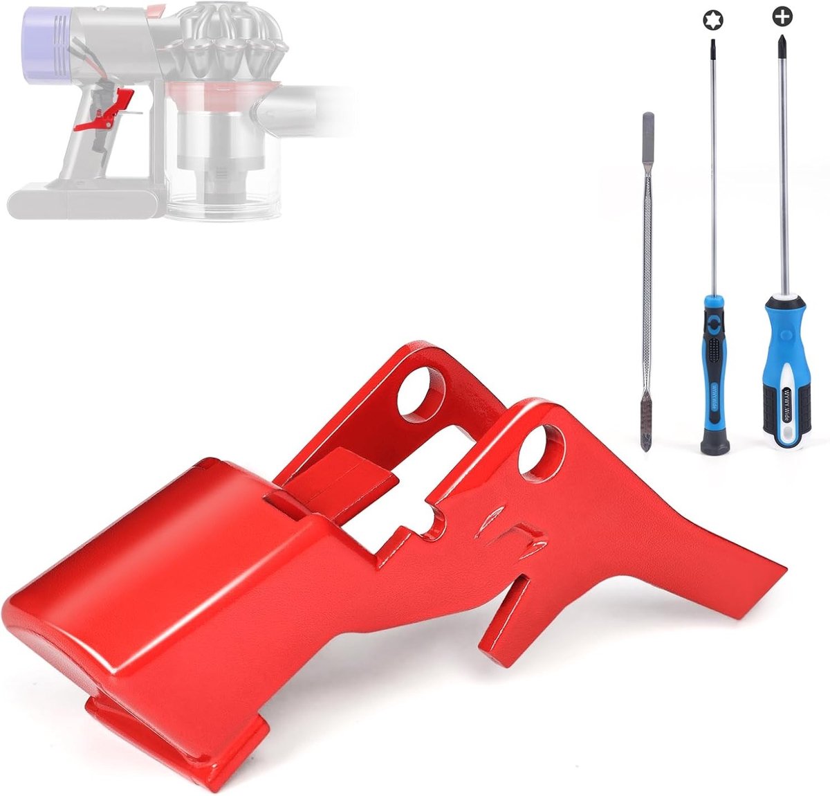 Metaal Trekknop voor Dyson V7 V8 Stofzuiger - Aan/Uit Schakelaar Onderdelen en Reparatietools voor Stofzuigers