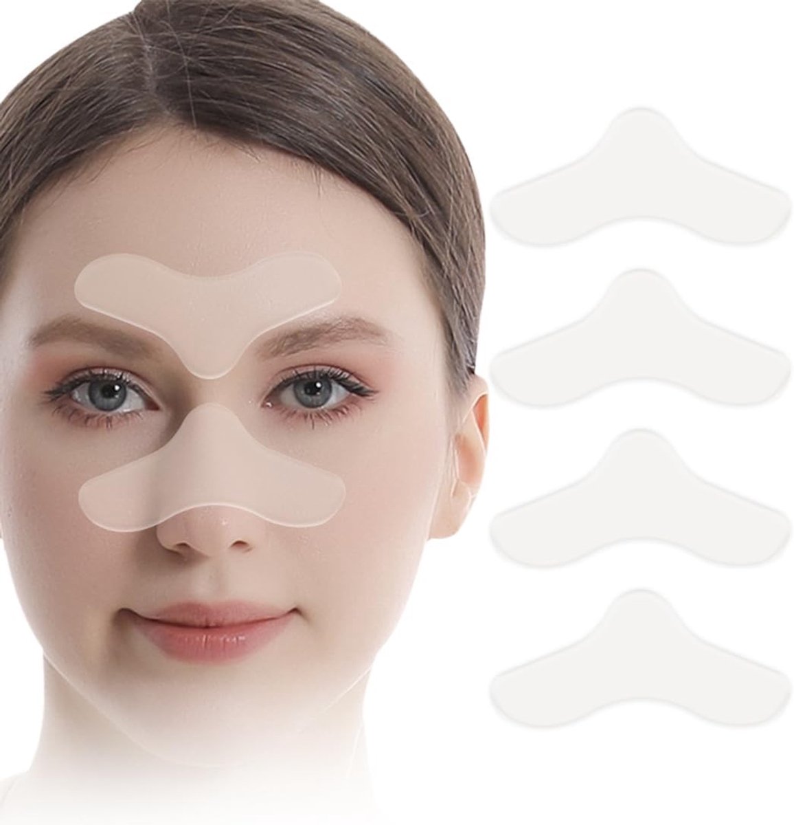 Nose Pads voor CPAP Maskers - Neusbrug en Neus Kussen - Bescherming tegen Leaks en Comfort, Verpakking van 4