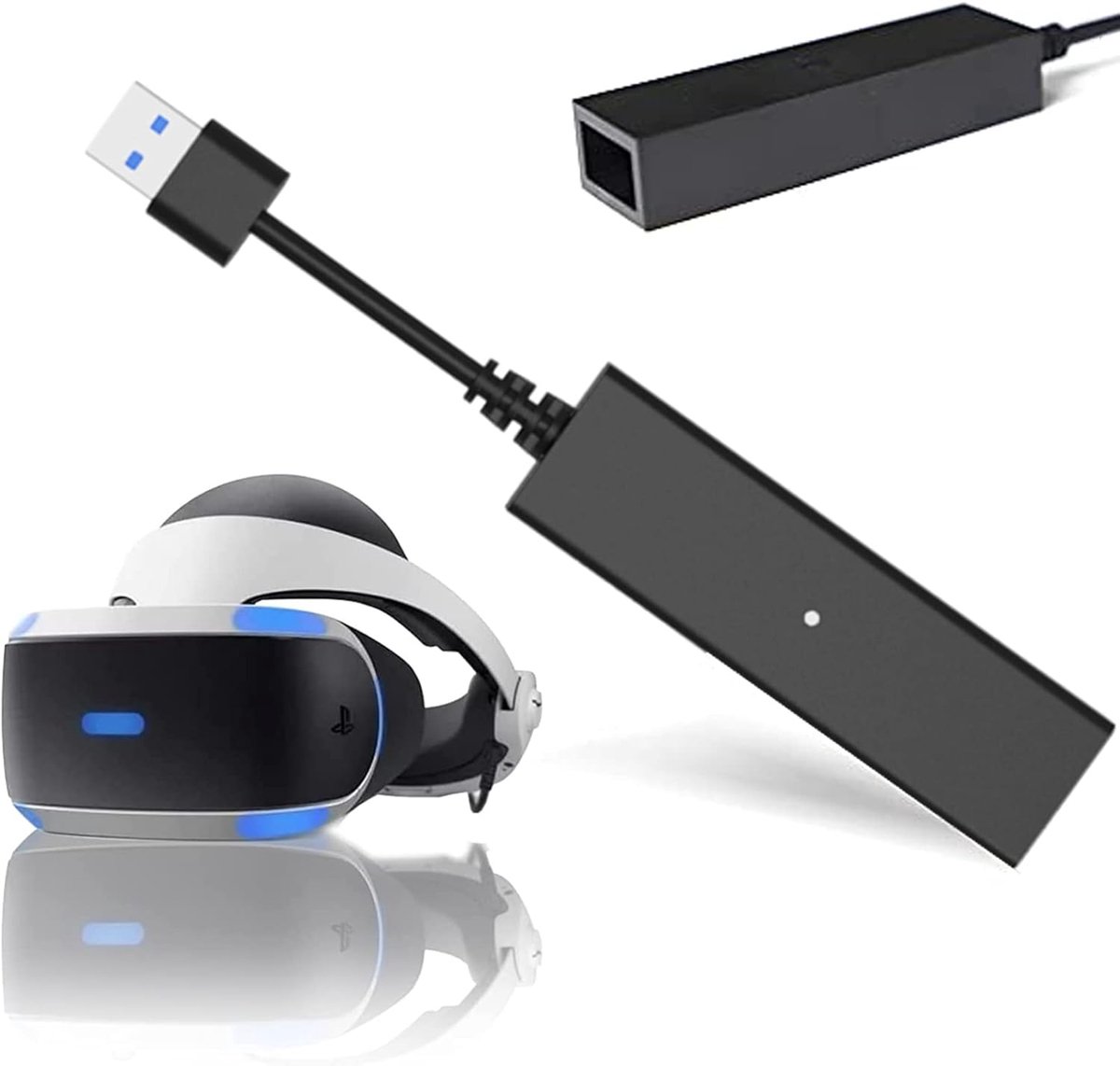 PS5 VR camera adapter - PS VR kabel - compatibel met PS5 en PS4 - speel PS4 VR op PS5 - ShopVlot