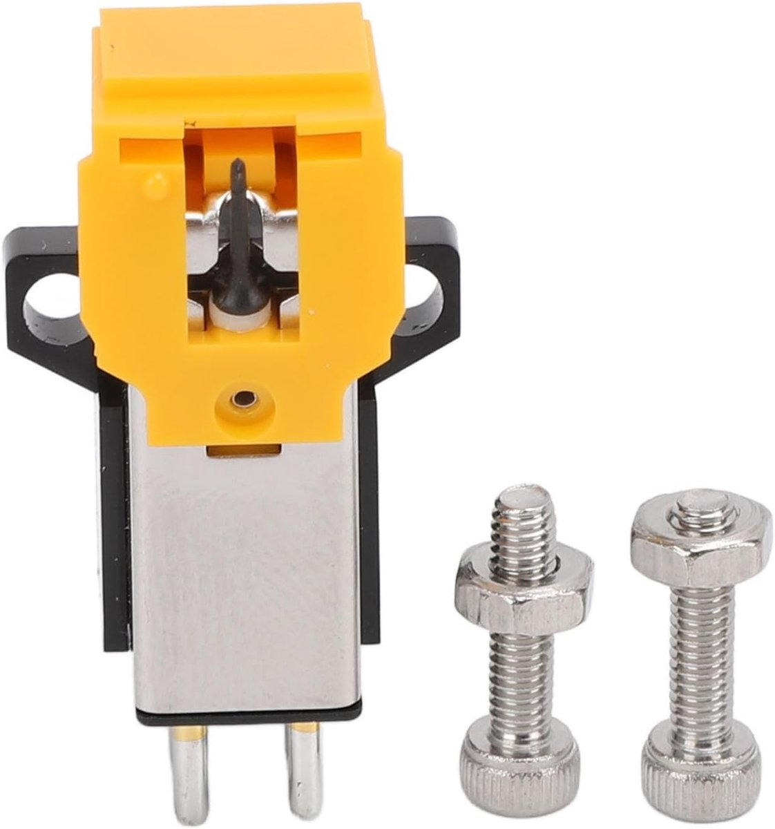 Turntable Cartridge met Dubbele Moving Magnet, Vervangende Naald voor Platenspeler met Frequentiebereik 20-22000Hz, Hoge Geluidskwaliteit en Precisiegeluid