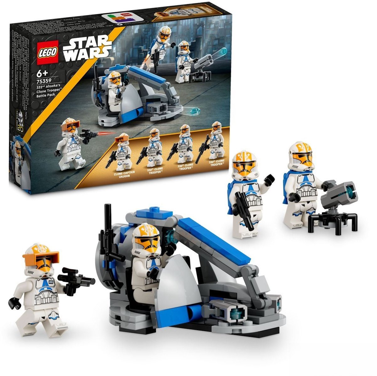 LEGO Star Wars 332nd Ahsoka's Clone Trooper Battle Pack - 75359 — afbeelding 23