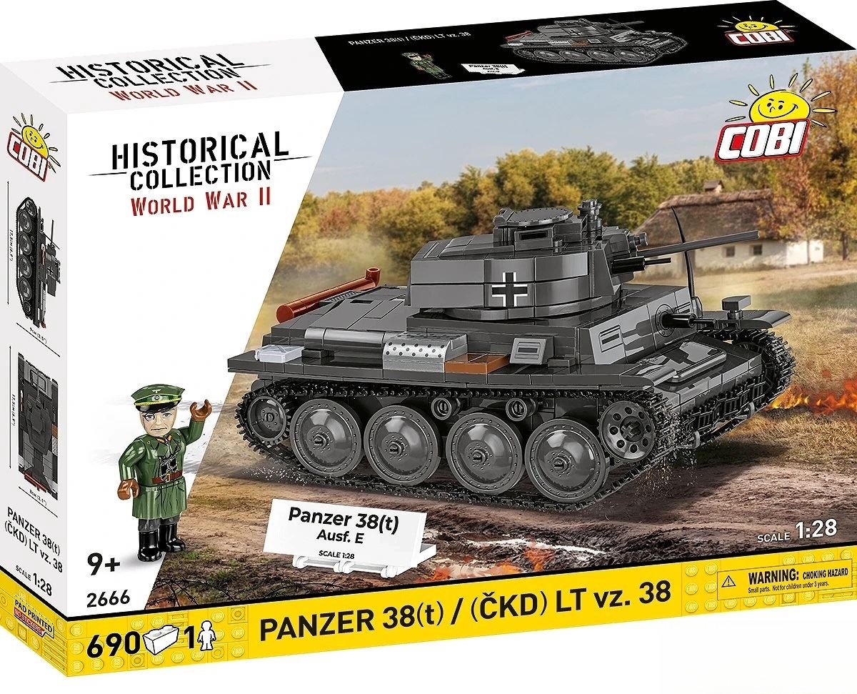 COBI 2666 Panzer 38(T) / (CKD)LT Vz. 38