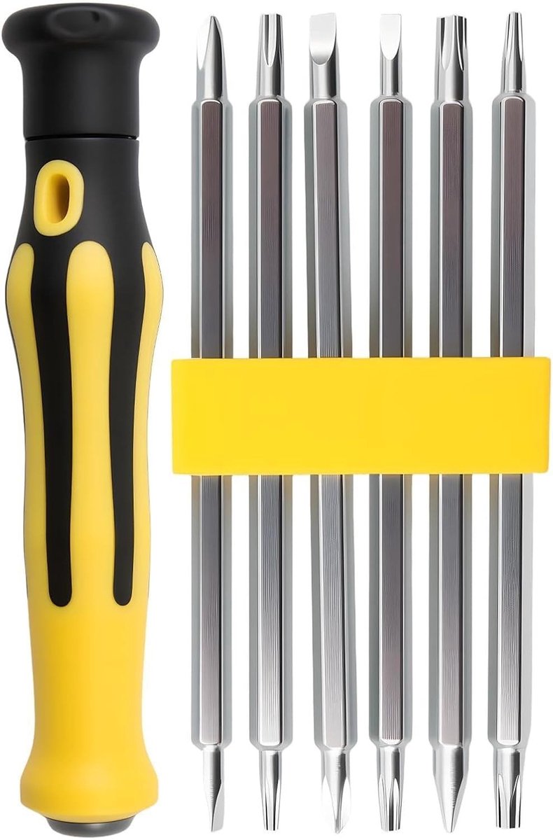 6-in-1 Schroevendraaierset voor Haardrogers en Stofzuigers - Torx, Precisie en Plat voor V6 V7 V8 V10 V11 V15