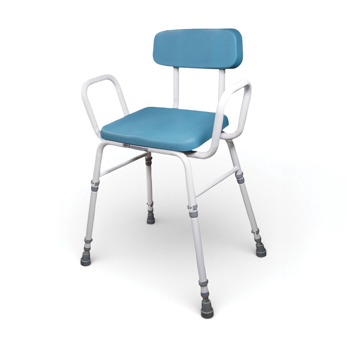 4-in-1 Perching Stool | Verstelbare Zitkruk met Rugleuning en Armleuningen