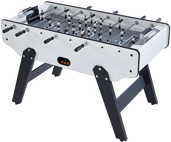 Vente-unique Tafelvoetbal SUAREZ van mdf - L153 x B77,6 x H96 cm - Wit L 153 cm x H 96 cm x D 77.6 cm van Merkloos — afbeelding 3