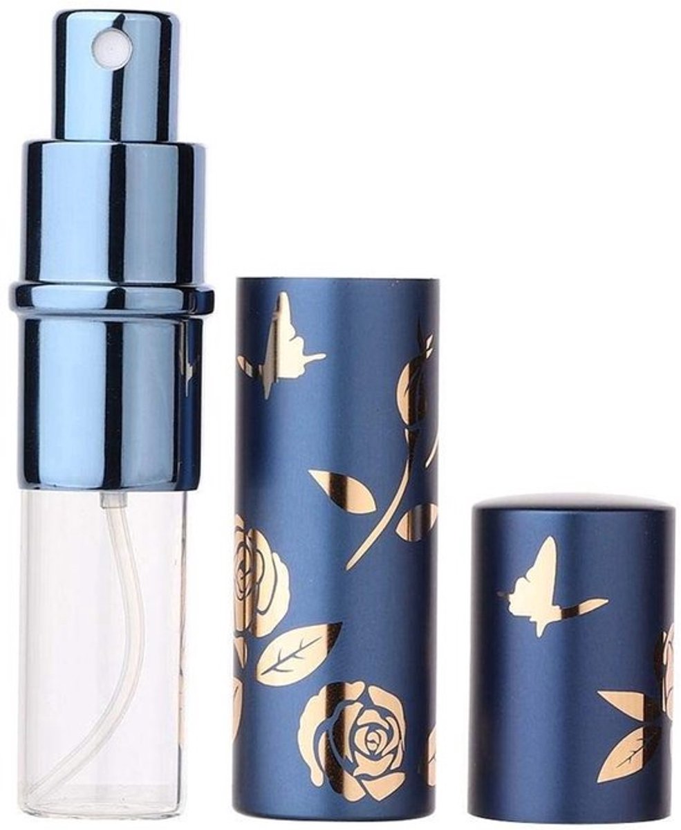 Parfumflesje Draagbaar 10ML - Leeg - Spuitfles - 4 Kleuren - Tasvriendelijk - Compact formaat - Reissetje