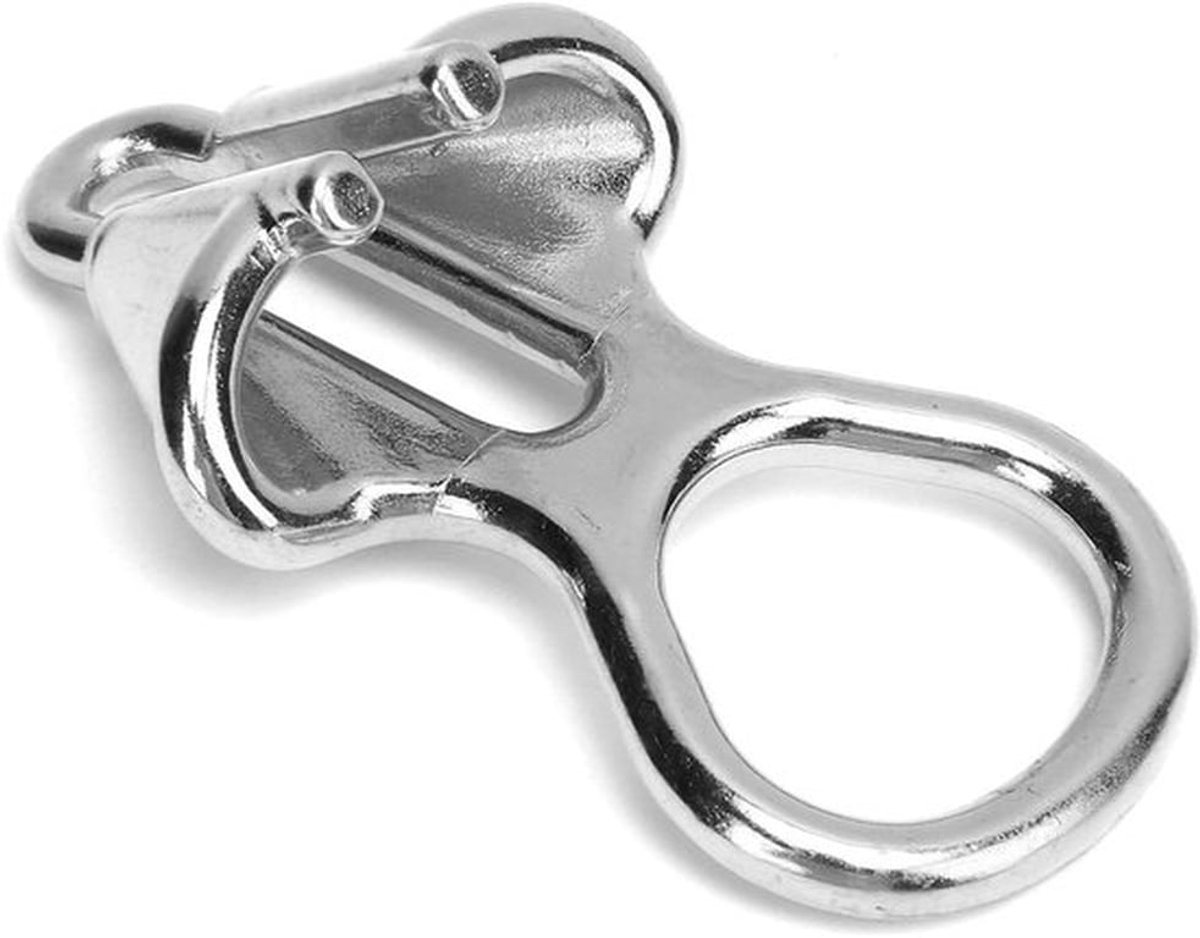 Ankerketting Slot 316 Roestvrij Staal - Bootankerkettingslot - Corrosiebestendig - Eenvoudige Installatie - Geschikt voor 6-8 mm Ketting - Spiegel Gepolijst Oppervlak - Ankerslot