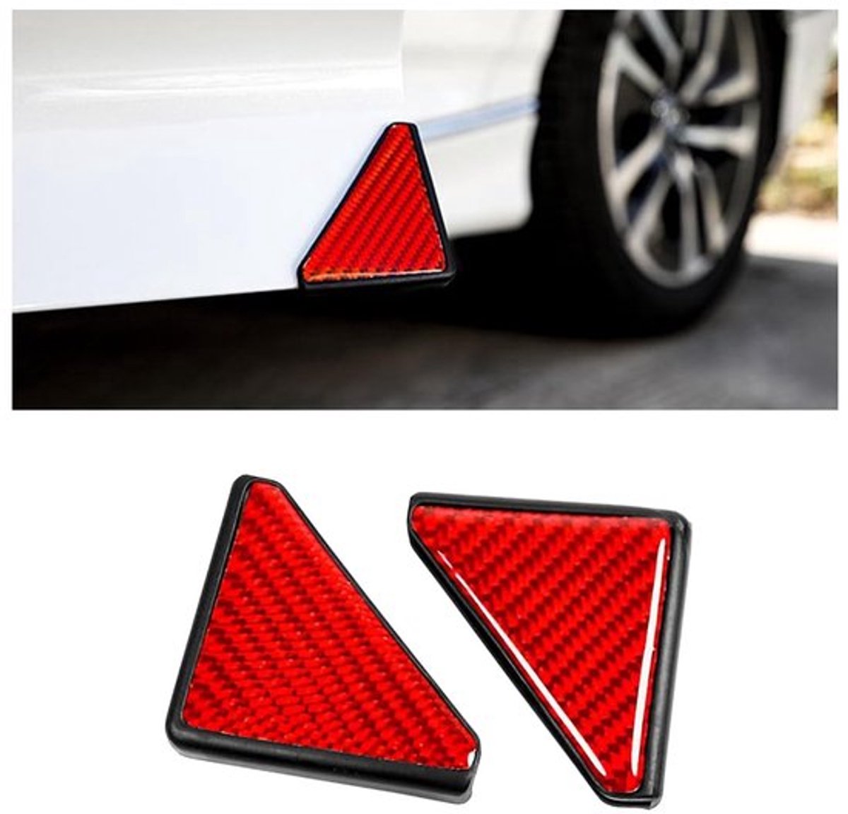Deurbeschermer - 2-delige set - Anti-kras bescherming - PVC/Rubber - Universele voertuigen - Eenvoudig te installeren - Deurrubber