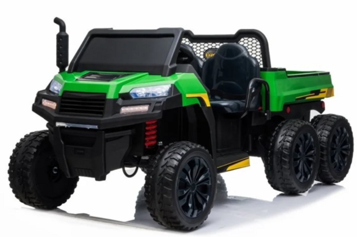 GatorXL 12V 2-Persoons Elektrische Kindertractor Groen