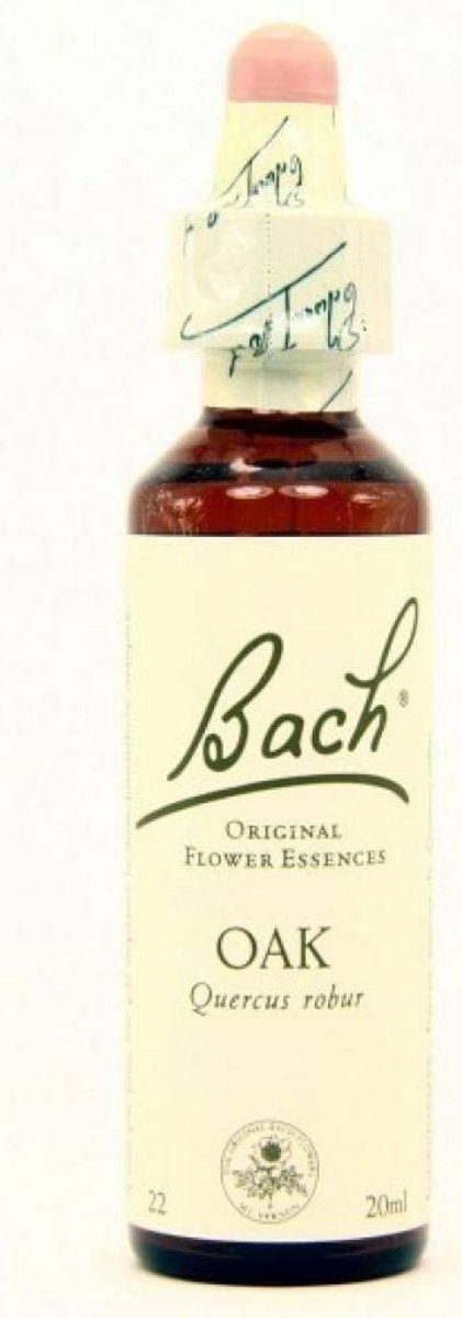 SnelShoppen - Bach Bloesemremedie Eik OAK 20 ml - Glazen Fles met Druppelaar - Natuurlijke Hulp bij Stress en Emotionele Balans