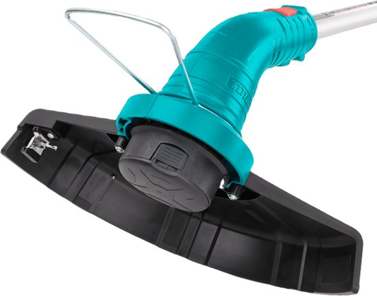 Grastrimmer - Lithium ion 2,0ah 20V - 8200rpm - 300mm maaidiameter - Kantentrim functie - Inclusief 1x accu, 1x lader, 1x veiligheidsbril & 1x veilgheidshandschoenen van VONROC — afbeelding 4