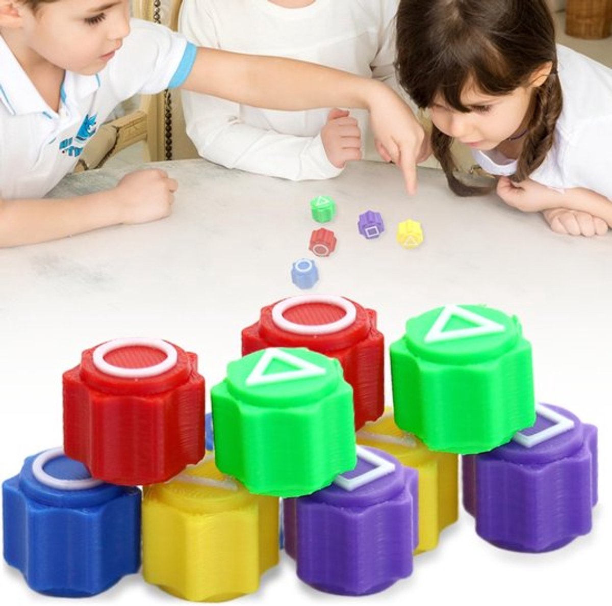 Gonggi Spel - Traditioneel Koreaans Spel - Educatief Speelgoed - 5 Stuks - Indoor/Outdoor - Perfect voor Feestdagen - Speelstenen