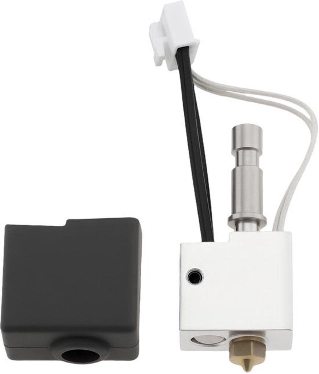Hotend 0,4mm Messing Mondstuk - Compatibel met Kobra S1 - 47x16x19,5mm - Hittebestendige Siliconen Hoes - Nauwkeurige Opening - 3D Printer Nozzle