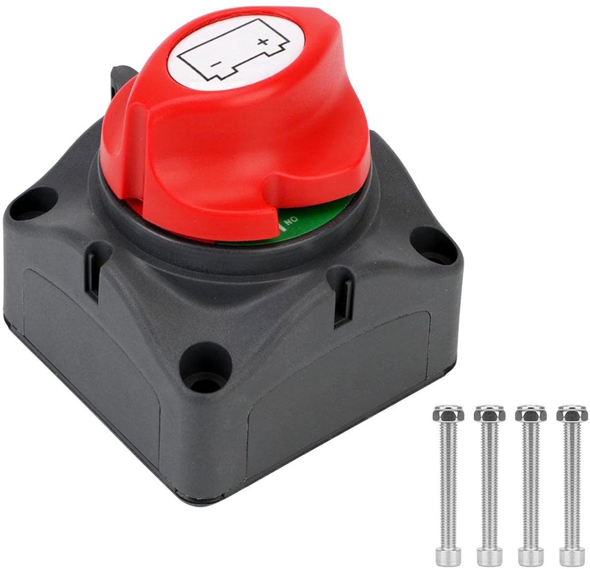Batterij-isolator schakelaar 12-48V Hoofdschakelaar Stroomschakelaar 275A Waterdichte batterij schakelaar - ShopVlot