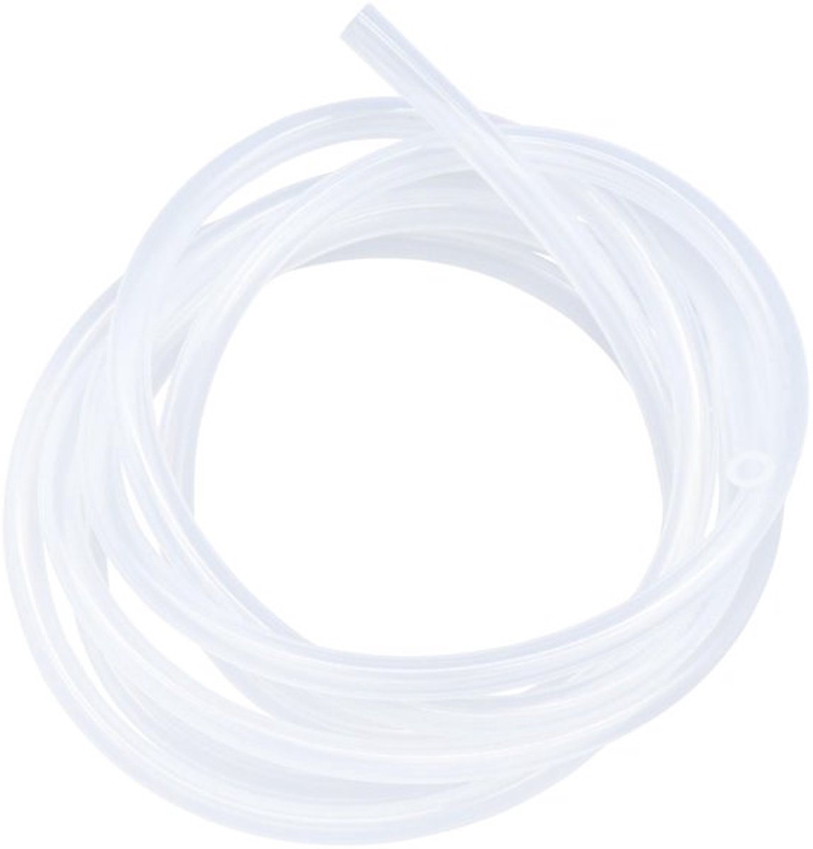 Siliconenbuis 3.2mm ID x 6.4mm OD - Flexibele Transparante Siliconen Slang - Voedselveilig Materiaal - Temperatuurweerstand - 3.5m Lengte - Eenvoudig te Reinigen