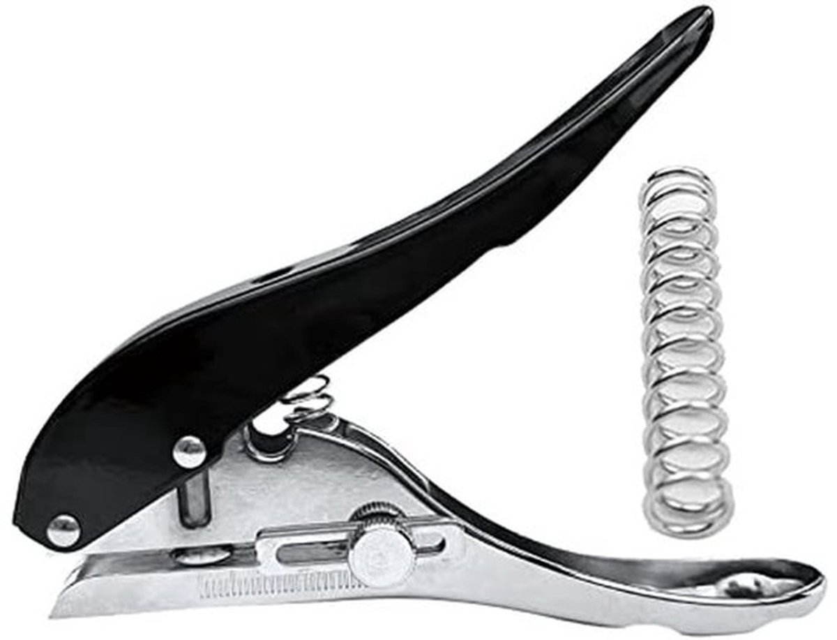 Perforator 8 mm - Heavy Duty - Eenvoudig Perforeren - Verstelbare Ponsdiepte - Compact Formaat - Lichtgewicht - Gaatjesmaker