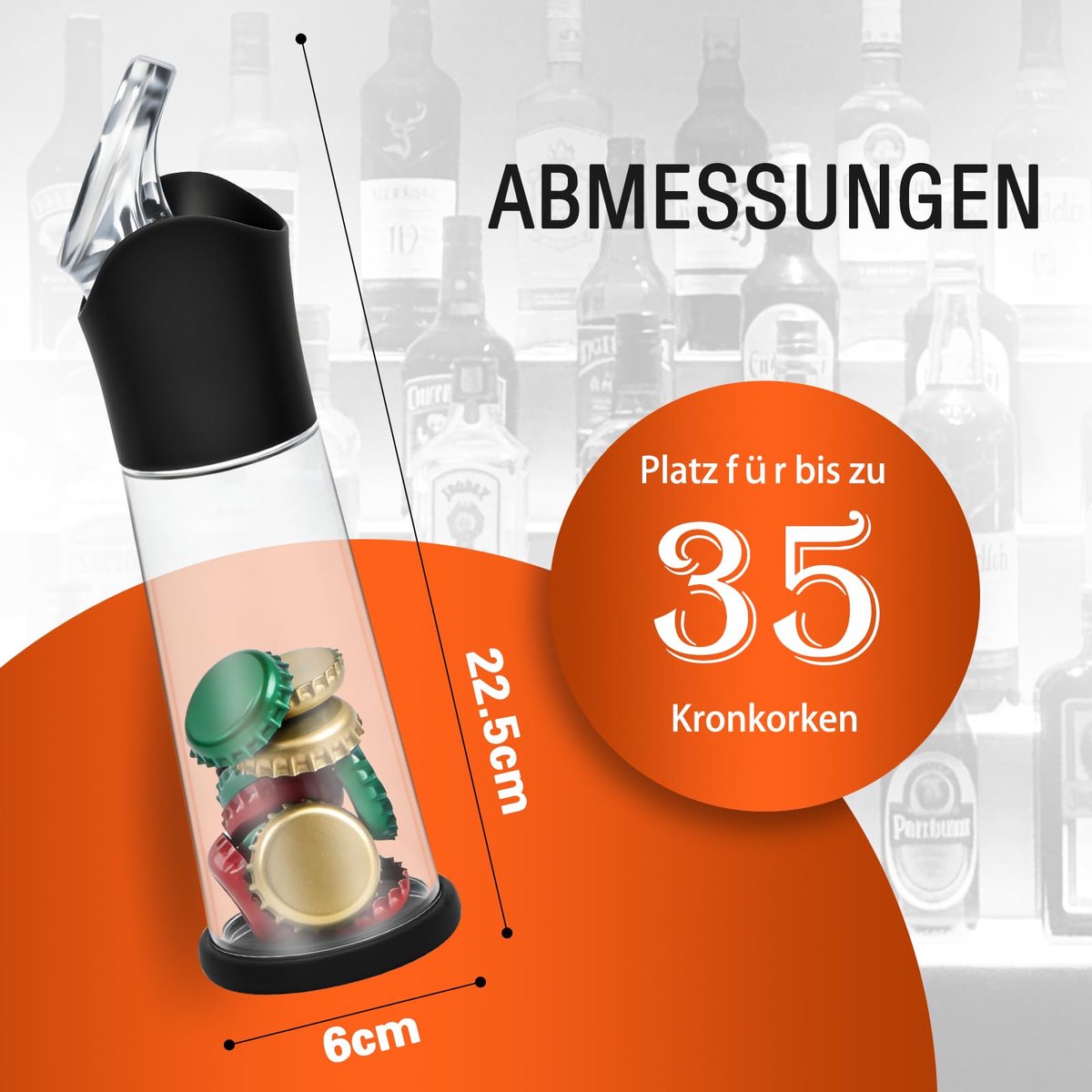 SnelShoppen - Flesopener met Opvangbak, Bierflesopener voor Bierliefhebbers, Handige Bieropener voor Feest, Camping, Keuken, Cadeau voor Mannen, Roest