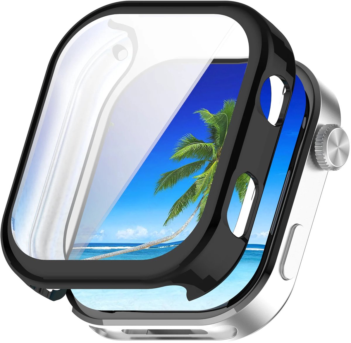 Strap-it Beschermhoesje TPU – geschikt voor Redmi Watch 6 – schokbestendig, optimale bescherming – Black